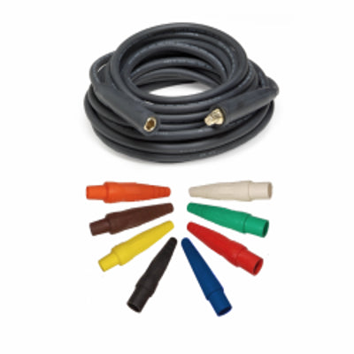 2/0 1C Type W Power Cable Assembly w/ Female Cam-Lok & Bare End, 25ft Lead