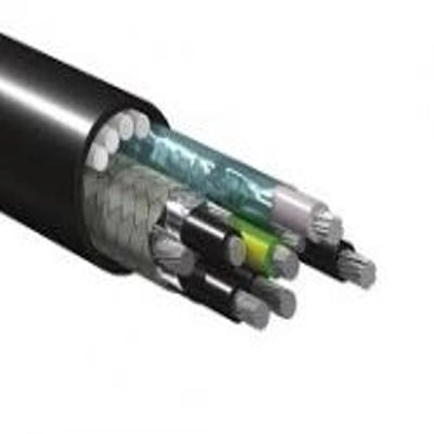 Belden 29512 Composite VFD 12/3 w/ Ground + 16/1PR 1000V UL Flexible Motor Supply Cable