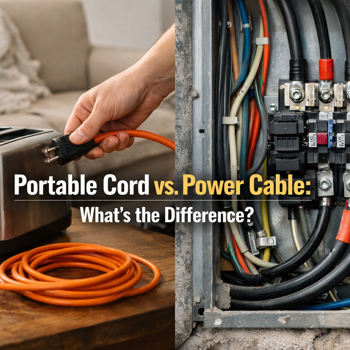 Portable Cord vs. Power Cable: What’s the Difference?
