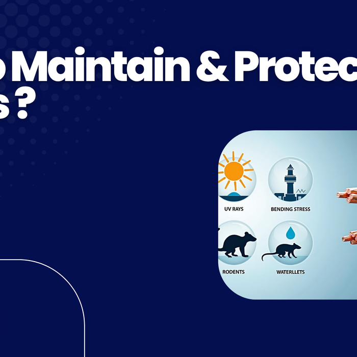 How to Maintain & Protect Cables: UV Exposure, Bending, Rodent Damage, Moisture