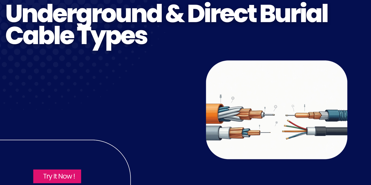 Underground & Direct Burial Cable Types: What You Need to Know + Insta ...