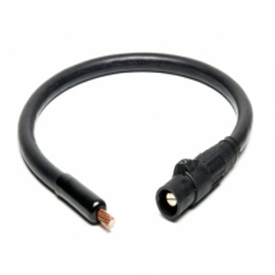 4/0 1C Type W Power Cable Pigtail w/ Male Cam-Lok and Bare End, 5ft Pigtail