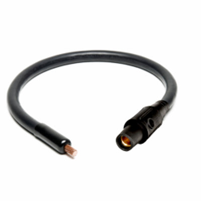 4/0 1C Type W Power Cable Pigtail w/ Female Cam-Lok and Bare End, 8ft Pigtail