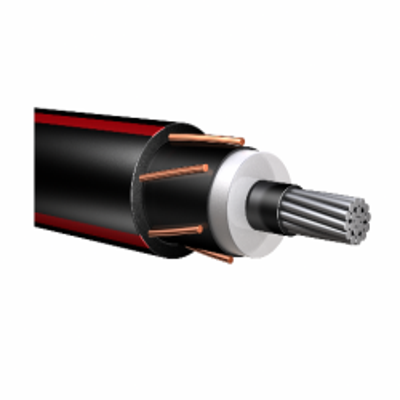 1 AWG Stranded Aluminum Conductor 15KV URD, 133%, 1/3 Neutral