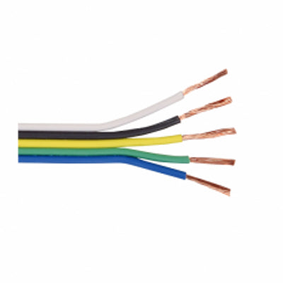 14 Gauge 5 Conductor Bonded Parallel Wire