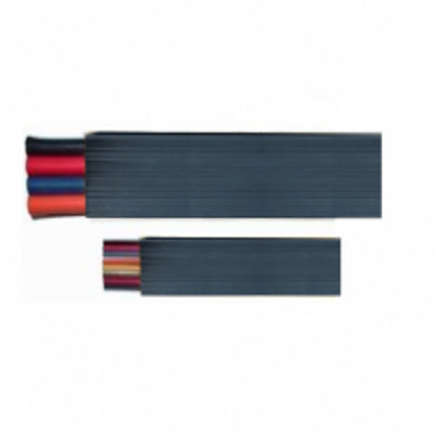 10/5 Black Flat Festoon Cable (PVC)