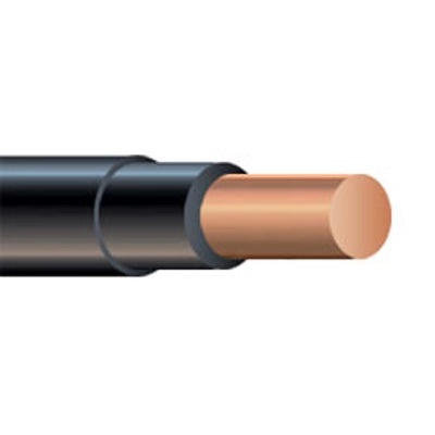 12 AWG Solid Copper Clad Tracer Wire, PE-30 Insulation
