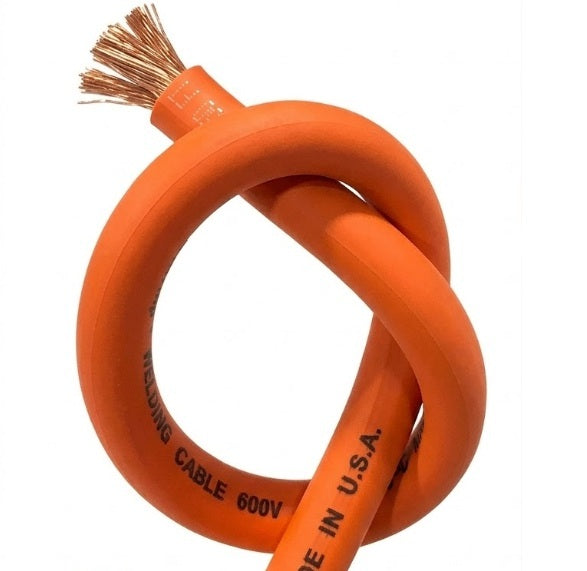 1/0 AWG FlexWhip™ EPDM Welding Cable (Orange)