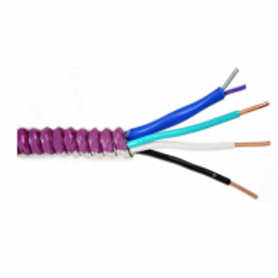 12/2 Power + 12 AWG Ground + 16/2 Control Type MC-VC, Commercial Lighting Cable