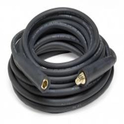 1 AWG Welding Cable Lead w/ Lenco LC10 M/F Connectors, 50ft Lead