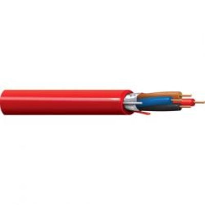 Belden 5122FL 14 AWG 4 Conductor Shielded FPLR Fire Alarm Cable