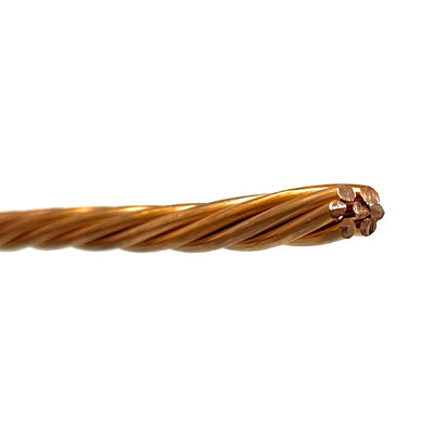 6 AWG Soft Drawn, Stranded, Bare Copper Wire